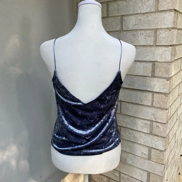 H&M Divided Crushed Velvet Cami - Picture 6 of 9